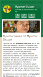 Mobile Screenshot of myanmar-discover.de